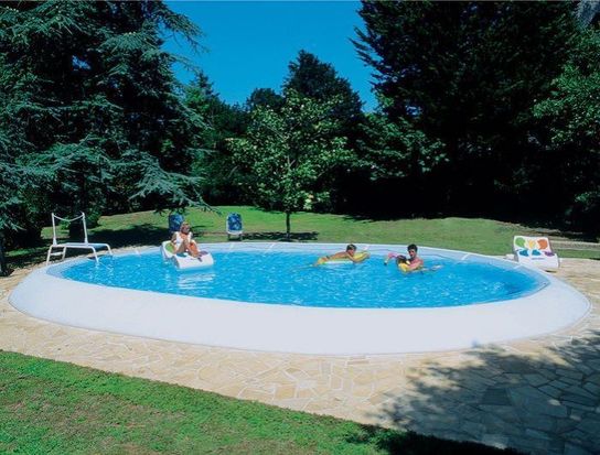 Ovline Original Oval Pool - 11.2m x 7.3m by Zodiac