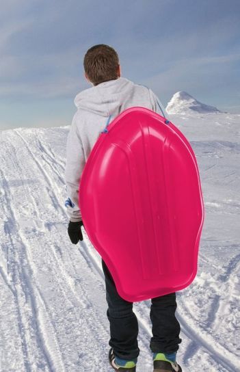 Stingray Pink Sledge Toboggan