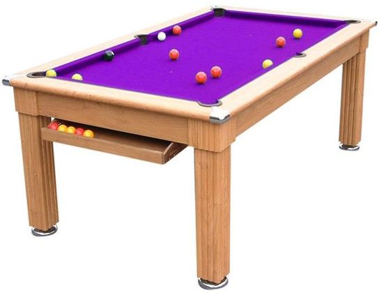 Traditional Diner Slate Bed Pool Table 6ft