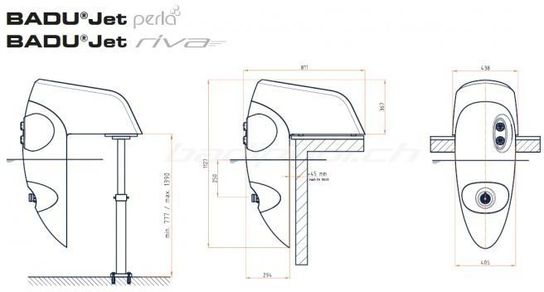 Wooden Exercise Pool With 2.2kW Badu Riva Jet - 2.4m x 3.9m