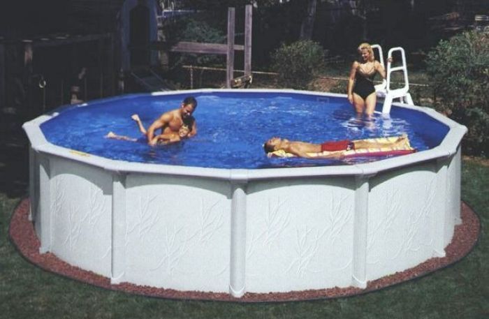 Equinox Oracle II Round Steel Swimming Pool 18ft