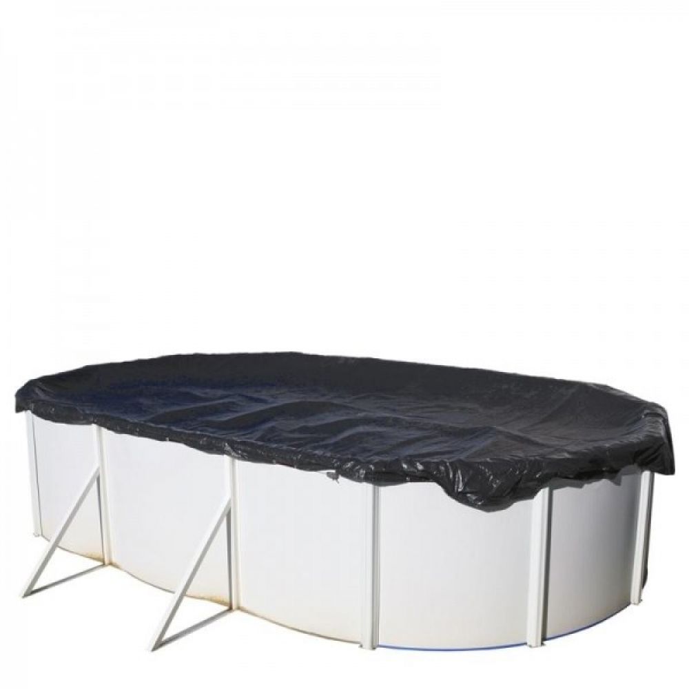 Winter Debris Cover For Splasher & Steel Pools- 5.5 x 3.66 Metre Oval ...