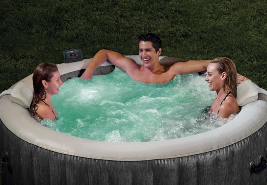 PureSpa Greywood Deluxe Inflatable Hot Tub