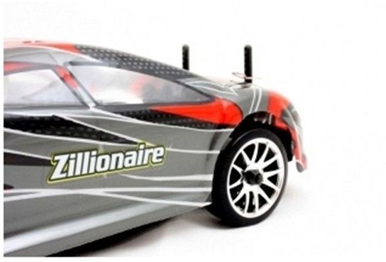 Radio Controlled 1:16 Electric 7.2v Drift King Car 4163 - Carbon Red