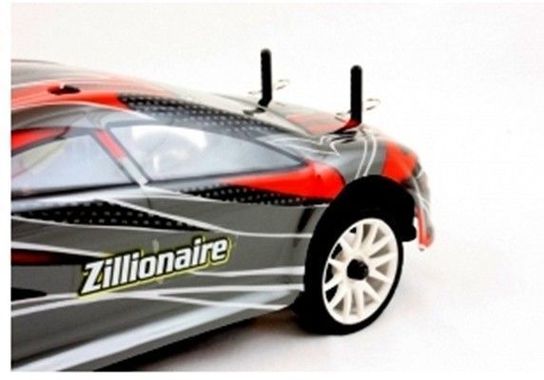 Radio Controlled 1:16 Electric 7.2v Road Warrior Road Car Red Carbon