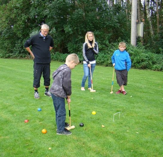 Original Croquet Set With Trolley