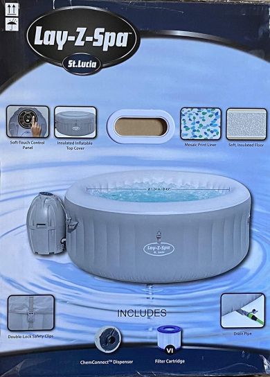 Lay Z Spa St Lucia Inflatable Hot Tub
