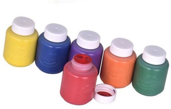 6 Washable Kids Paint by Crayola