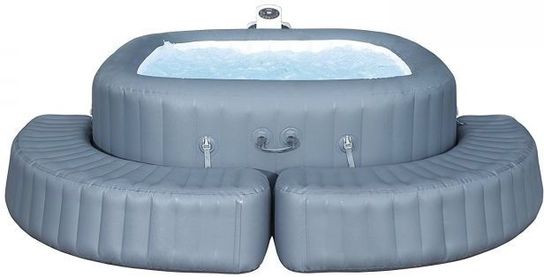 Lay-Z-Spa Inflatable Square Surround 174 x 40 x 35cm - 58466
