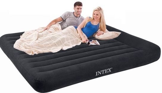 King Size Pillow Rest Classic Air Bed 80" x 72" by Intex