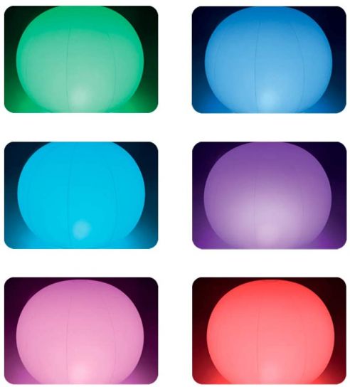 Intex LED Giant Floating Globe Light 89 x 79 cm