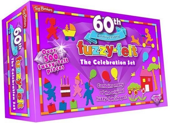 Fuzzy Felt 60th Anniversary Celebration Set