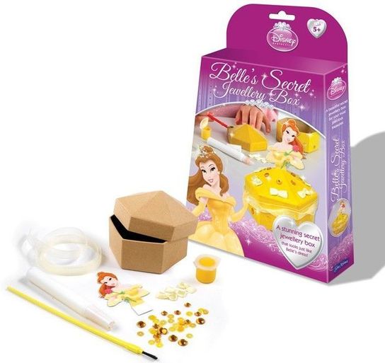 John Adams Disney Princess Belle's Secret Jewellery Box