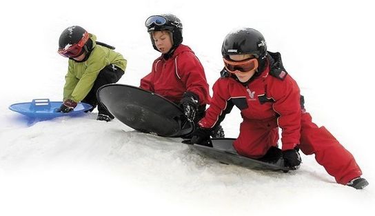 Snow UFO Blue Sledge Toboggan
