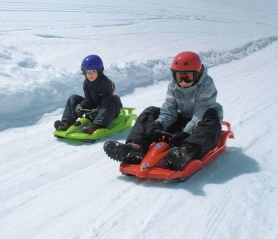 Snow Racer Blue Sledge- Pack Of 3