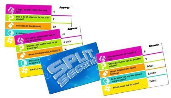 Ideal Split Second Family Quiz Game