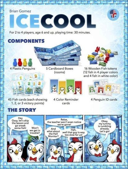 Ice Cool Flicking Action Dexterity Game