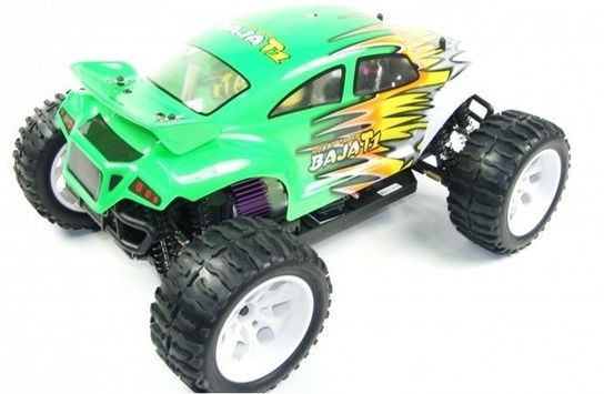 Radio Controlled 1:10 4WD Battery Powered Off-Road Baja Buggy Green