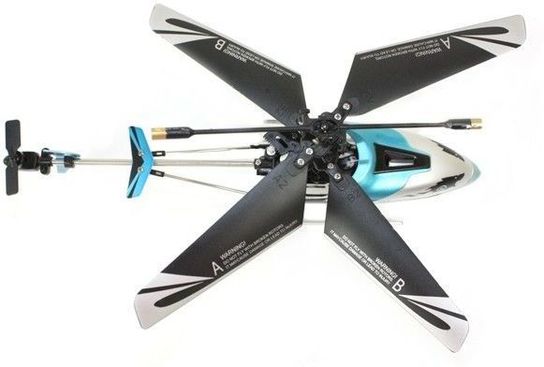 4 Channel Drift King RC Helicopter With Gyro
