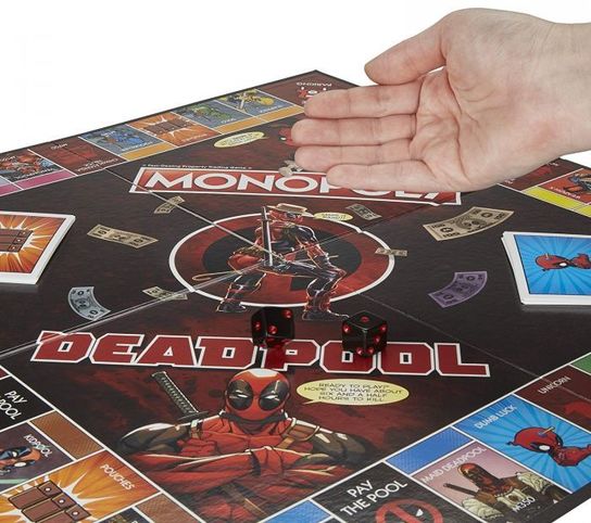 Hasbro Monopoly Deadpool Board Game