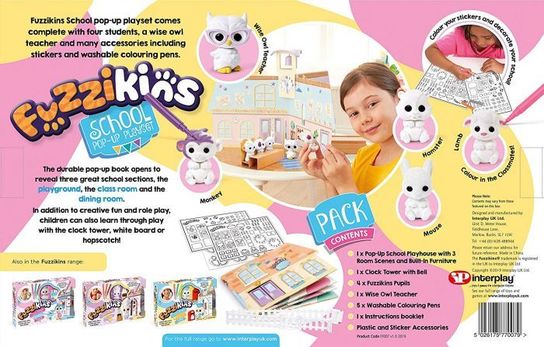 FUZZIKINS FUZZI SCHOOL PLAYSET