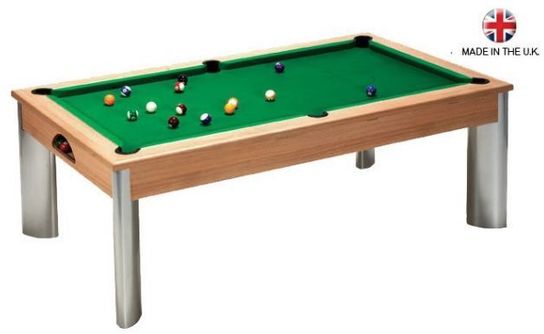 Fusion Diner Slate Bed Pool Table 7ft