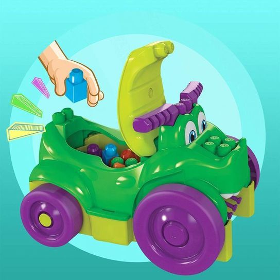 Mega Bloks Ride n Chomp Croc