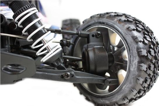 Radio Controlled 1:10 MEGA-P Nitro Powered 4WD Off-Road Buggy Blue