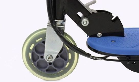 120w Electric Scooter - Blue