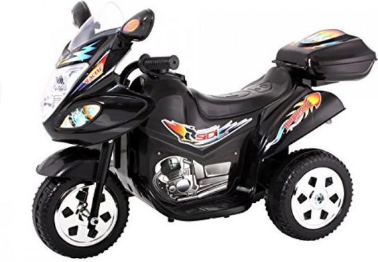 Childrens Trike 6v Ride On Toy - BLACK