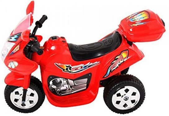 Childrens Trike 6v Ride On Toy - Red