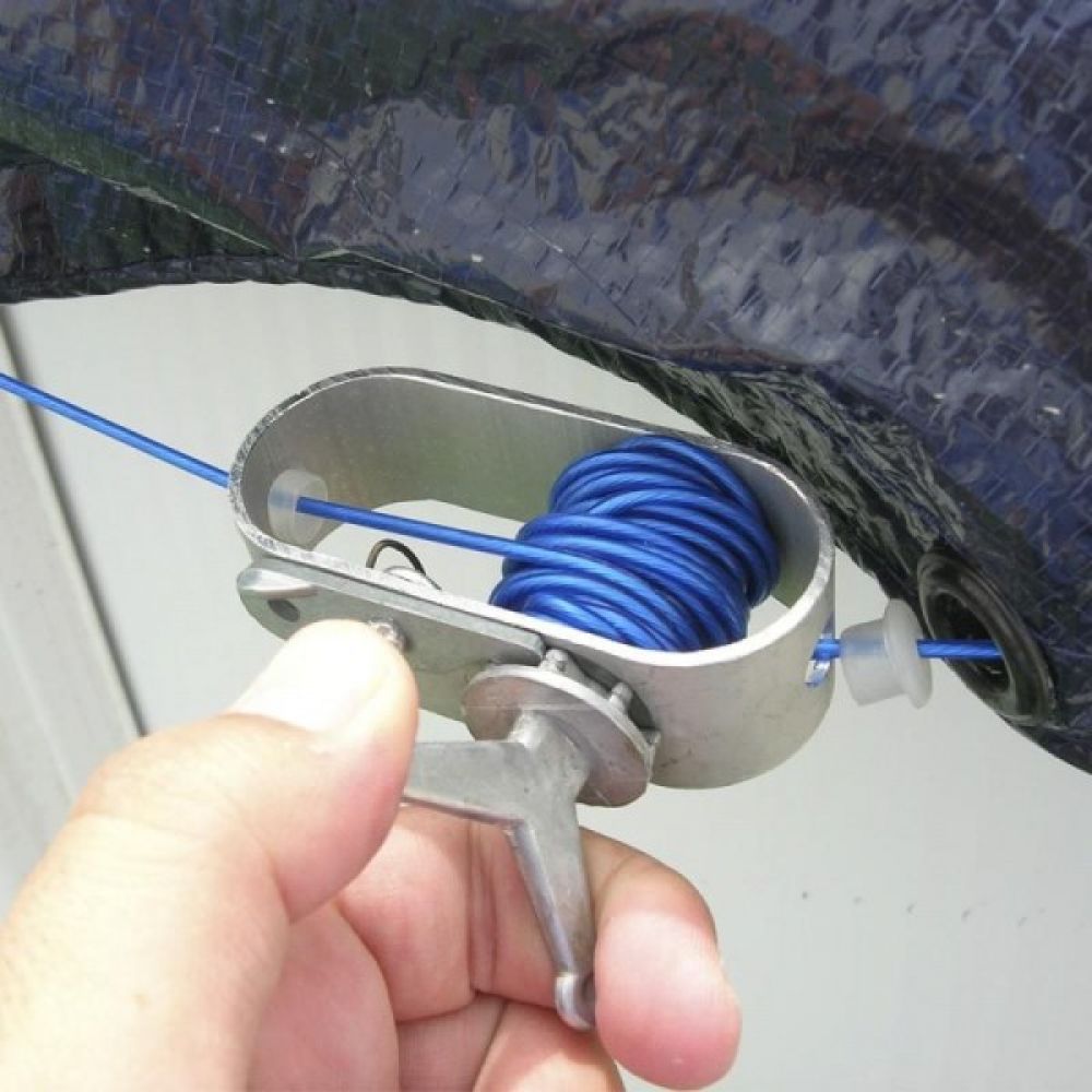 Winter Debris Cover For Splasher & Steel Pools- 5.5 x 3.66 Metre Oval ...