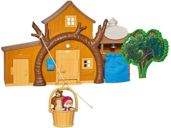 Masha Play Set Big Bear House
