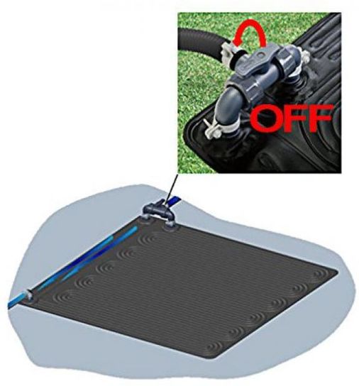 Solar Heating Mat for Above Ground Swimming Pools 47" x 47" by Intex