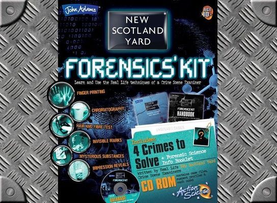 New Scotland Yard Forensics Kit by John Adams