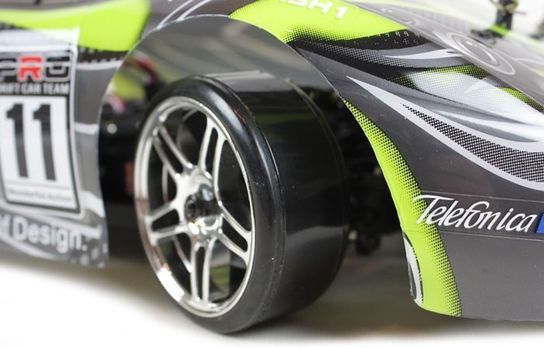 Radio Controlled 1:10 Scale Drift Car - Lambo Green