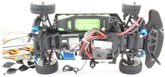 Radio Controlled 1:16 Electric 7.2v Grid Burner Road Car 4182 - Pink