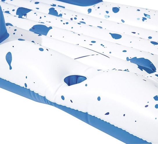 Bestway CoolerZ 63.5in x 33in/1.61m x 84cm Cool Blue Pool Lounger 