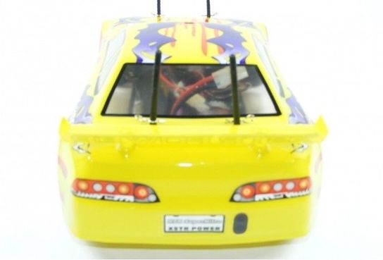 Radio Controlled HSP Electric 1:10 Honda Prelude Touring Car - Yellow