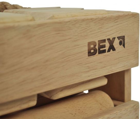Kubb Original Red King In Wooden Box