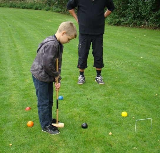 Original Croquet Set With Trolley