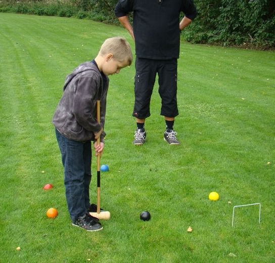 Original Croquet Set With Trolley