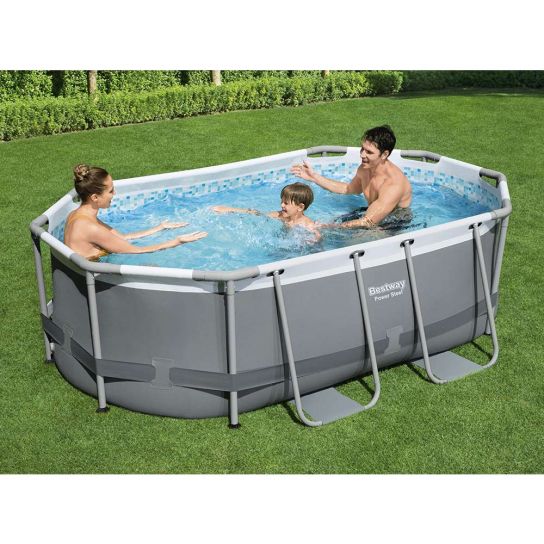 Power Steel Pool - 5614A - 10ft x 6ft 7in x 33in by Bestway