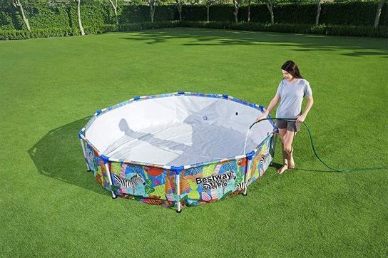 Steel Pro Animal Look Metal Frame Round Pool 10ft x 26in (No Pump)- 56985