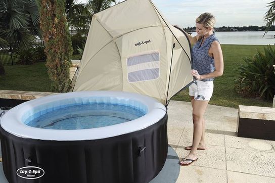Lay-Z-Spa Beige Hot Tub Canopy - 58464