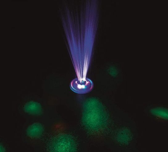 Floating LED Illuminated Water Fountain 18.5cm