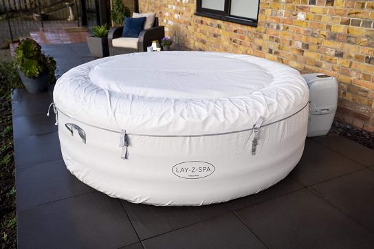 Lay-Z-Spa Vegas Hot Tub Inflatable Spa with Freeze Shield Technology