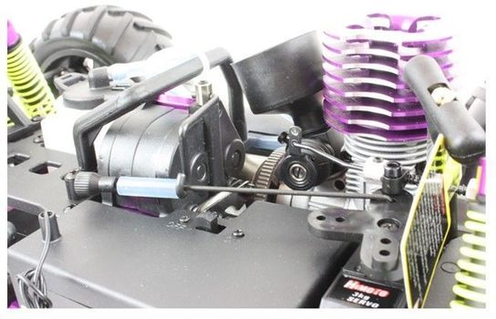 Radio Controlled 1:10 Nitro 6101 Licenced Monster Truck - Swamp Thing