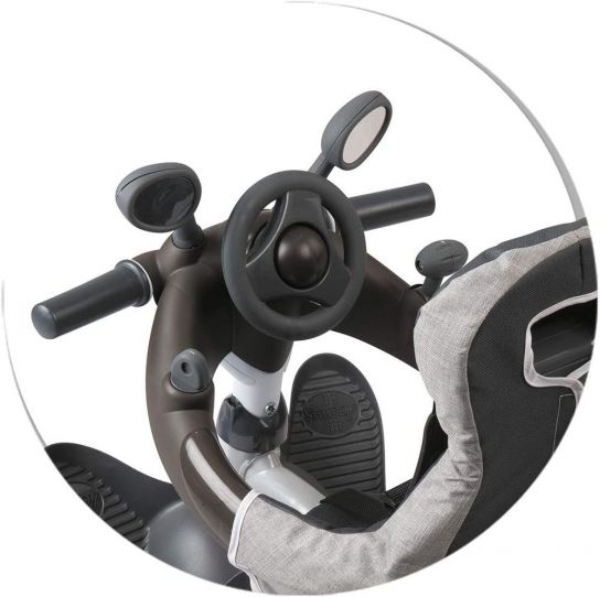 Smoby Baby Driver Comfort Grey Tricycle
