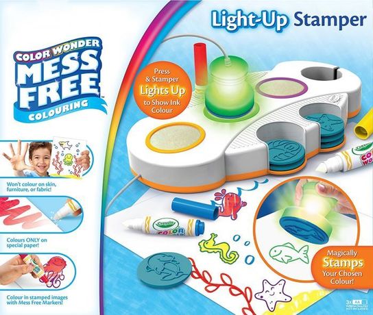 Color Wonder Light-Up Stamper by Crayola